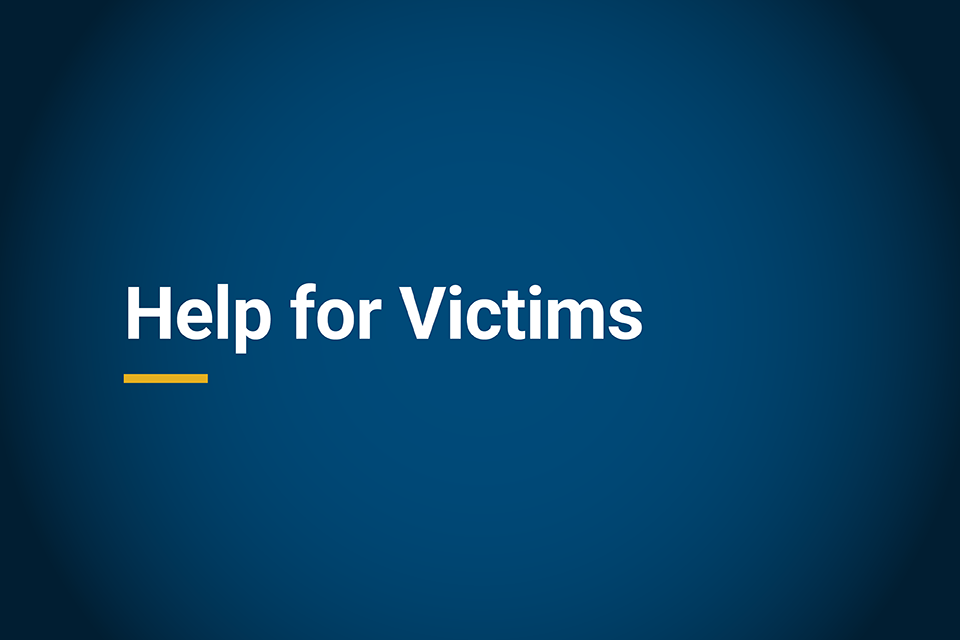 Help for Victims